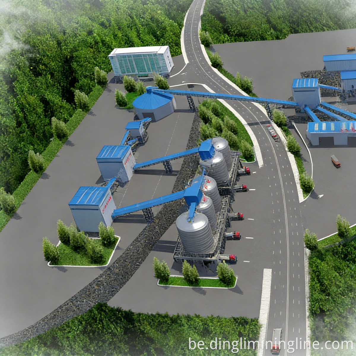 580th Heavy-Duty Stone Processing Line